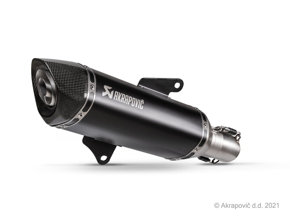 Akrapovic Slip-On Line uitlaatdemper zwart - Honda ADV 350 / Forza e.a. (2021-2024) | Femon Parts