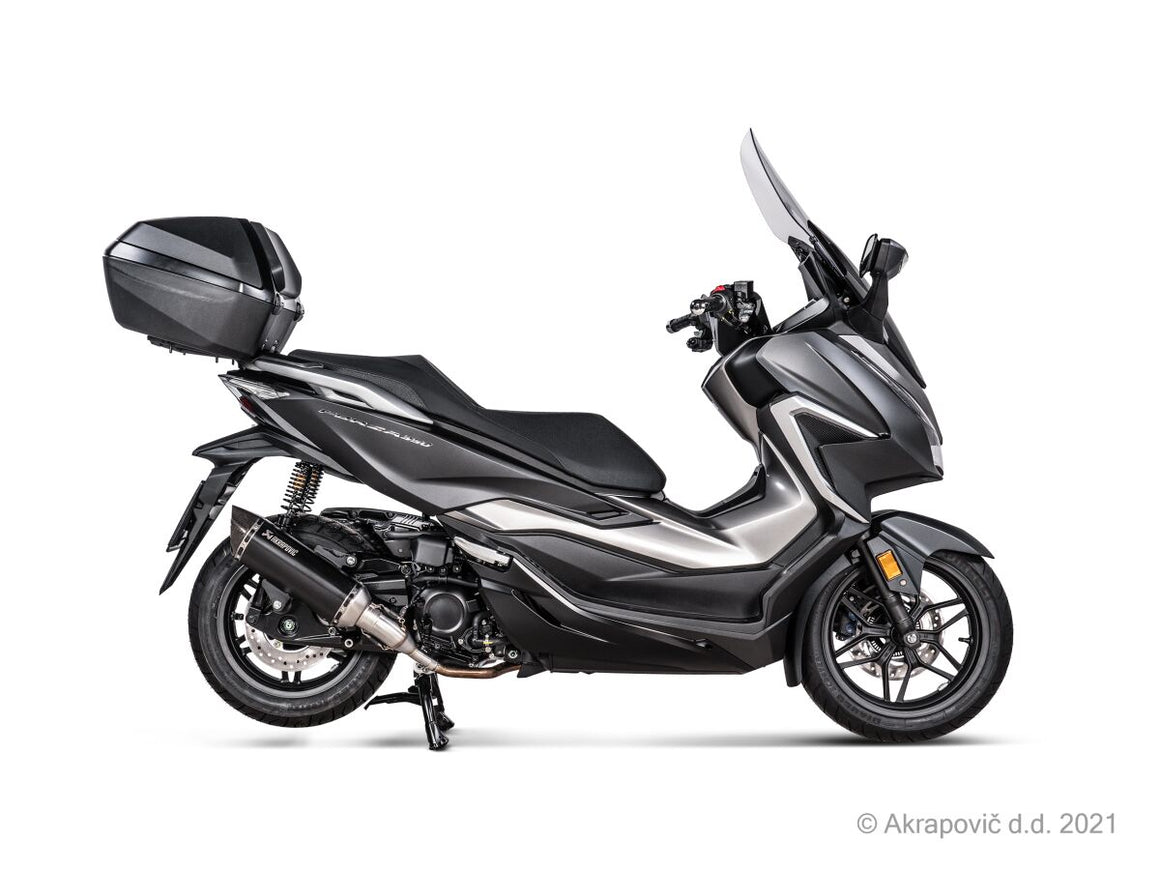 Akrapovic Slip-On Line uitlaatdemper zwart - Honda ADV 350 / Forza e.a. (2021-2024) | Femon Parts