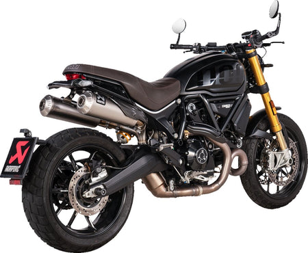 Akrapovic Slip-On Line uitlaatdemper - Ducati Dark Pro / Pro e.a. (2021-2024) | Femon Parts