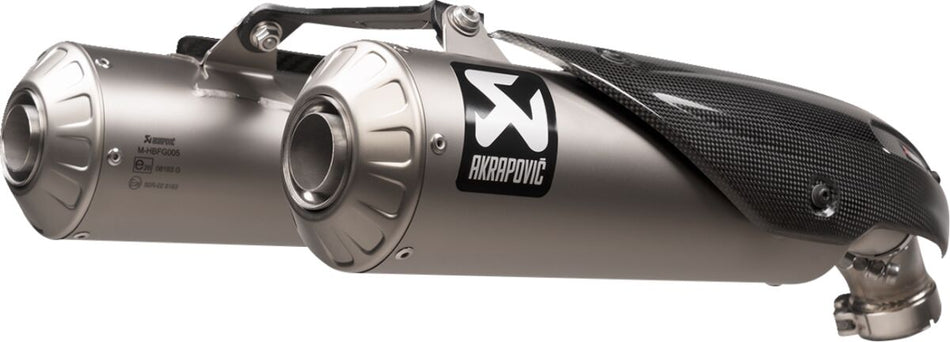 Akrapovic Slip-On Line uitlaatdemper - Ducati Dark Pro / Pro e.a. (2021-2024) | Femon Parts