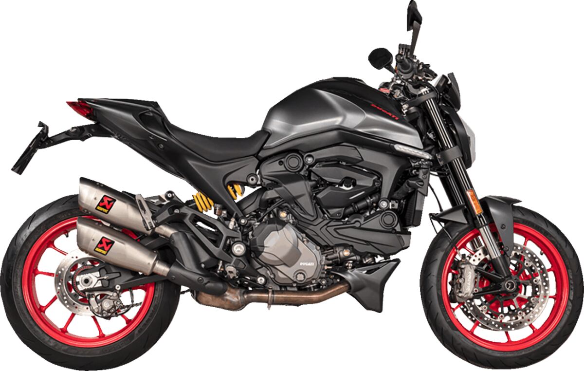Akrapovic Slip-On Line uitlaatdemper - Ducati 30 Anniversario / MONSTER 937 e.a. (2021-2025) | Femon Parts