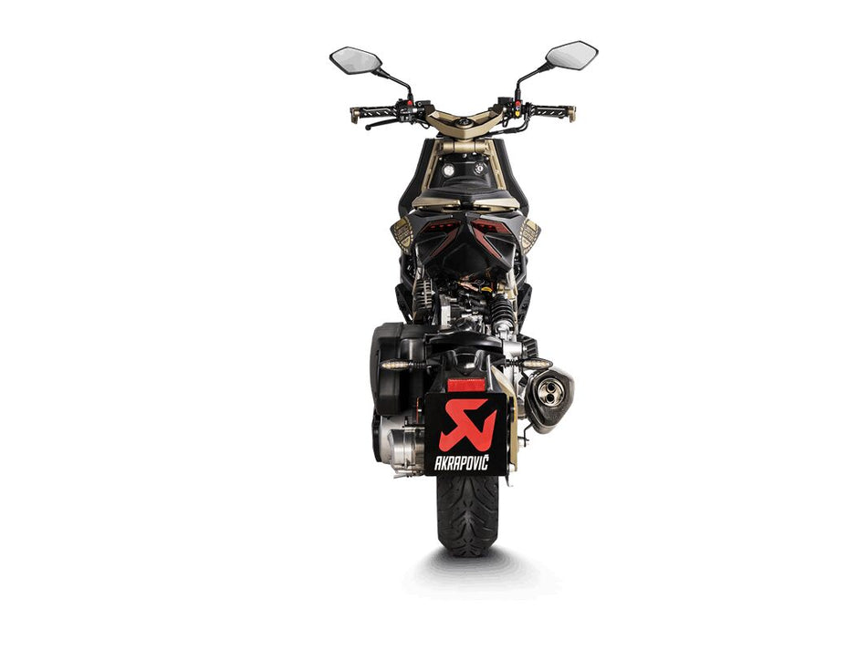 Akrapovic Slip-On Line uitlaatdemper zwart - Italjet DRAGSTER 125 / DRAGSTER 200 (2020-2025) | Femon Parts