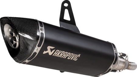 Akrapovic Slip-On Line uitlaatdemper zwart - Italjet DRAGSTER 125 / DRAGSTER 200 (2020-2025) | Femon Parts