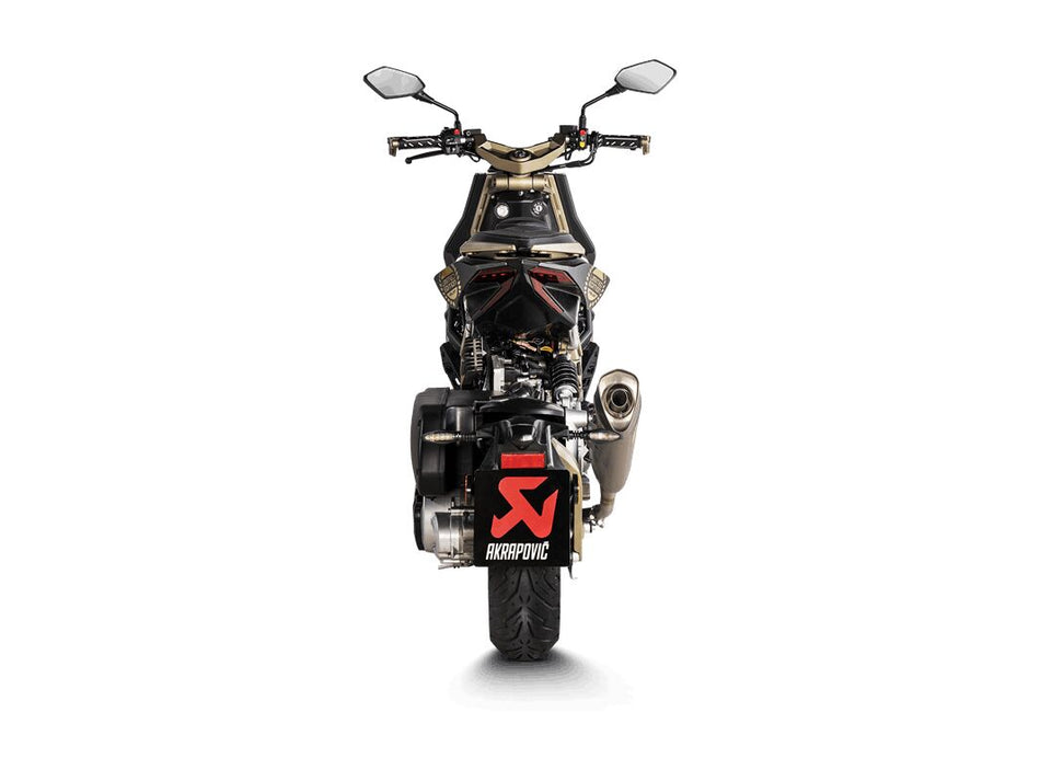 Akrapovic Slip-On Line uitlaatdemper titanium - Italjet DRAGSTER 125 / DRAGSTER 200 (2020-2025) | Femon Parts