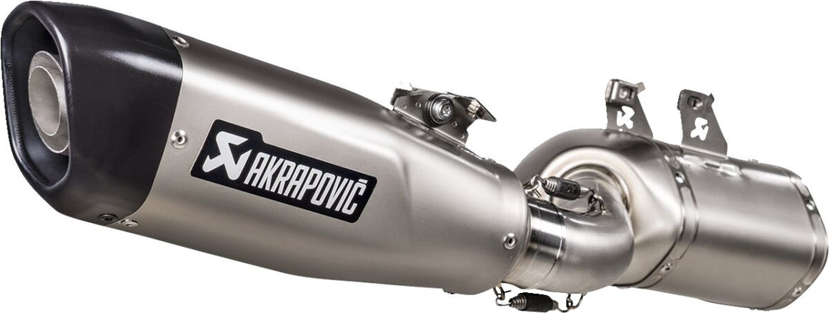 Akrapovic Slip-On Line uitlaatdemper zwart - Kawasaki 50th Anniversary / Z 650 RS (2022-2024) | Femon Parts