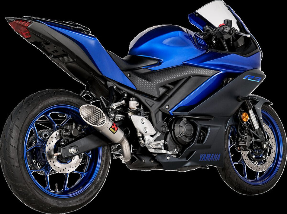 Akrapovic Slip-On Line uitlaatdemper - Yamaha YZF R3 (2015-2021) | Femon Parts