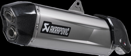 Akrapovic Slip-On Line uitlaatdemper zwart - Aprilia TUAREG 660 (2022-2024) | Femon Parts