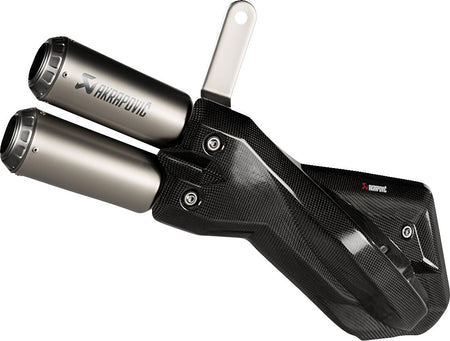 Akrapovic Slip-On Line uitlaatdemper titanium - Ducati MULTISTRADA 950 / MULTISTRADA V2 950 (2021-2024) | Femon Parts