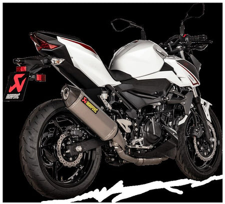 Akrapovic Slip-On Line uitlaatdemper zwart - Kawasaki Z-400 (2019-2024) | Femon Parts