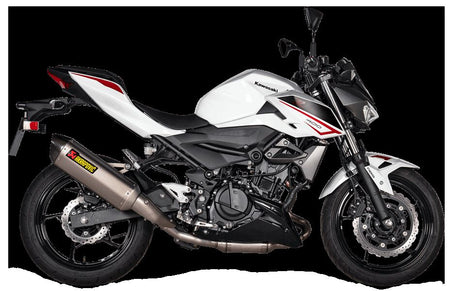 Akrapovic Slip-On Line uitlaatdemper zwart - Kawasaki Z-400 (2019-2024) | Femon Parts