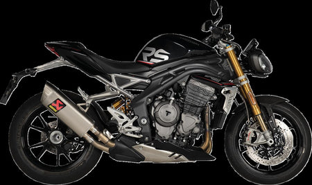 Akrapovic Slip-On Line uitlaatdemper - Triumph SPEED TRIPLE 1200 (2021-2023) | Femon Parts