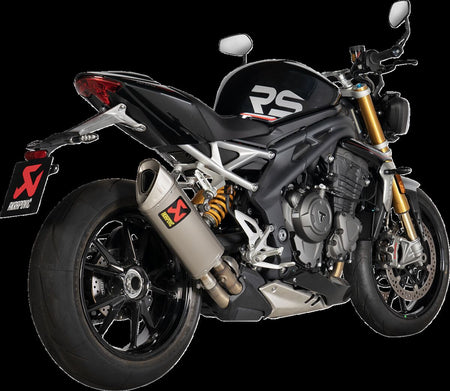 Akrapovic Slip-On Line uitlaatdemper - Triumph SPEED TRIPLE 1200 (2021-2023) | Femon Parts