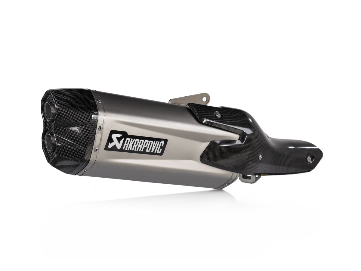 Akrapovic Slip-On Line uitlaatdemper zwart - Honda NT-1100 (2022-2025) | Femon Parts