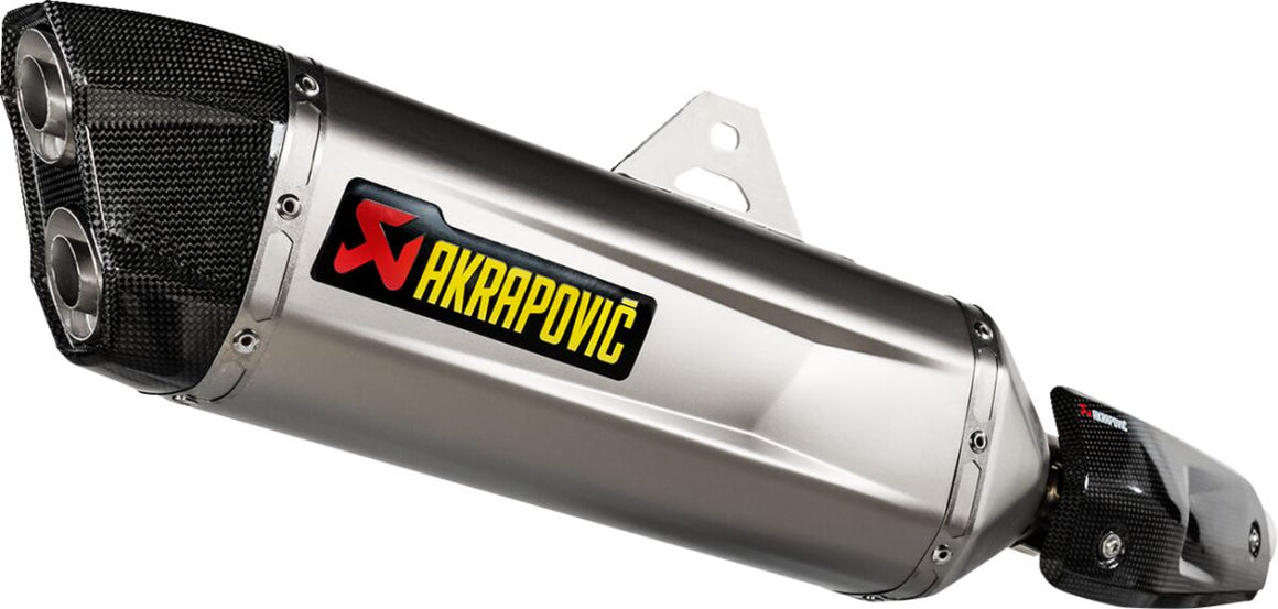 Akrapovic Slip-On Line uitlaatdemper zwart - Yamaha TENERE 700 (2019-2025) | Femon Parts