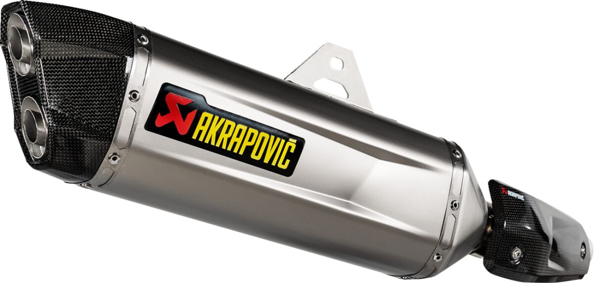 Akrapovic Slip-On Line uitlaatdemper zwart - Yamaha TENERE 700 (2019-2025) | Femon Parts