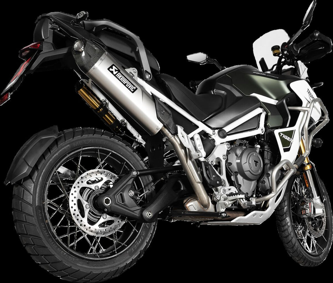 Akrapovic Slip-On Line uitlaatdemper zwart - Triumph TIGER 1200 (2022) | Femon Parts