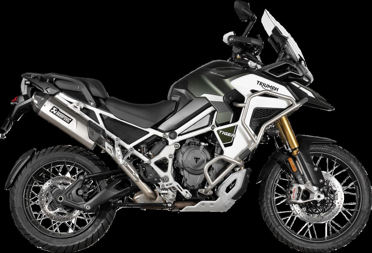 Akrapovic Slip-On Line uitlaatdemper zwart - Triumph TIGER 1200 (2022) | Femon Parts