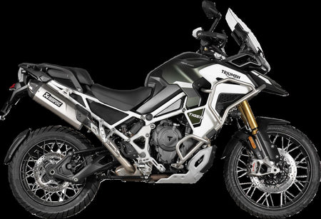Akrapovic Slip-On Line uitlaatdemper zwart - Triumph TIGER 1200 (2022) | Femon Parts