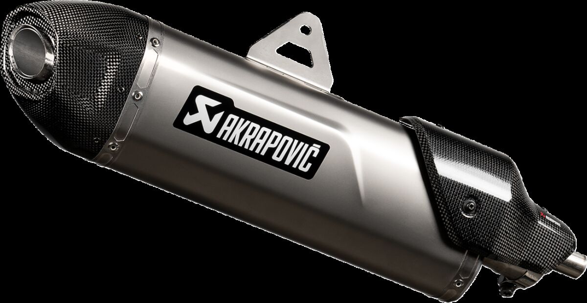 Akrapovic Slip-On Line uitlaatdemper zwart - Triumph TIGER 1200 (2022) | Femon Parts