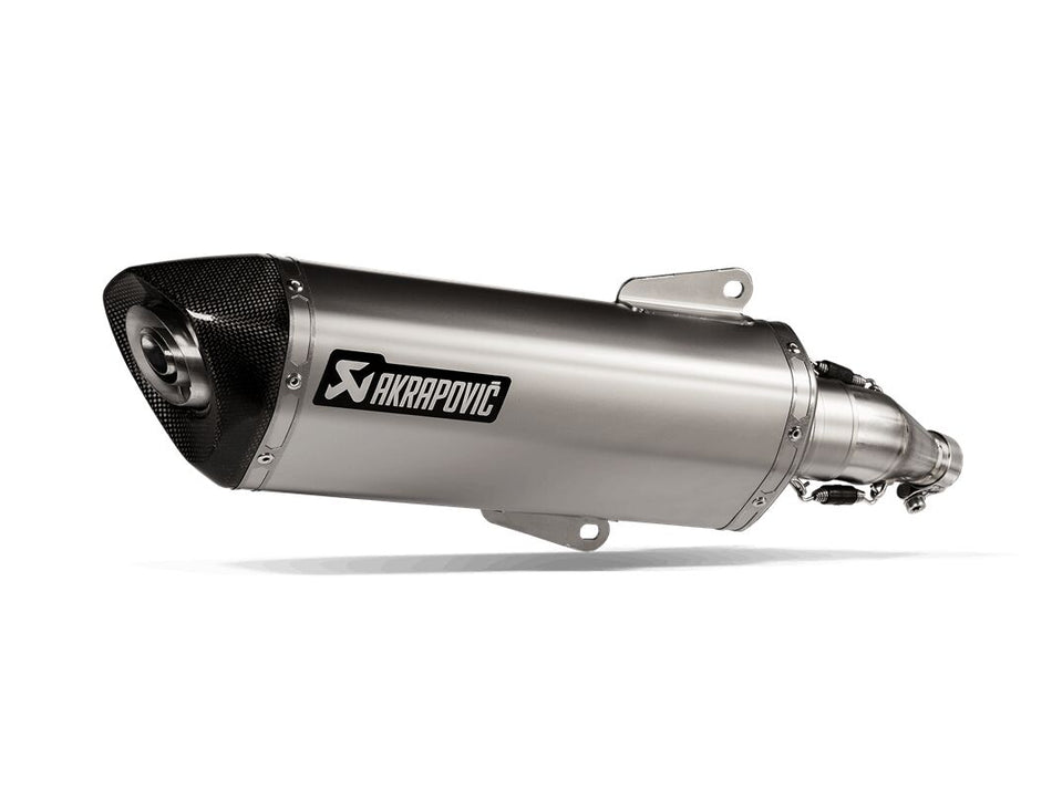 Akrapovic Slip-On Line uitlaatdemper zwart - Yamaha X-Max / X-Max Tech Max e.a. (2021-2024) | Femon Parts