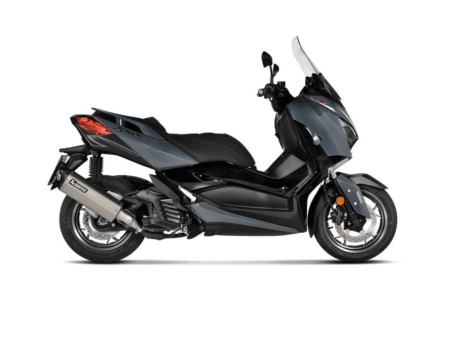 Akrapovic Slip-On Line uitlaatdemper zwart - Yamaha X-Max / X-Max Tech Max e.a. (2021-2024) | Femon Parts