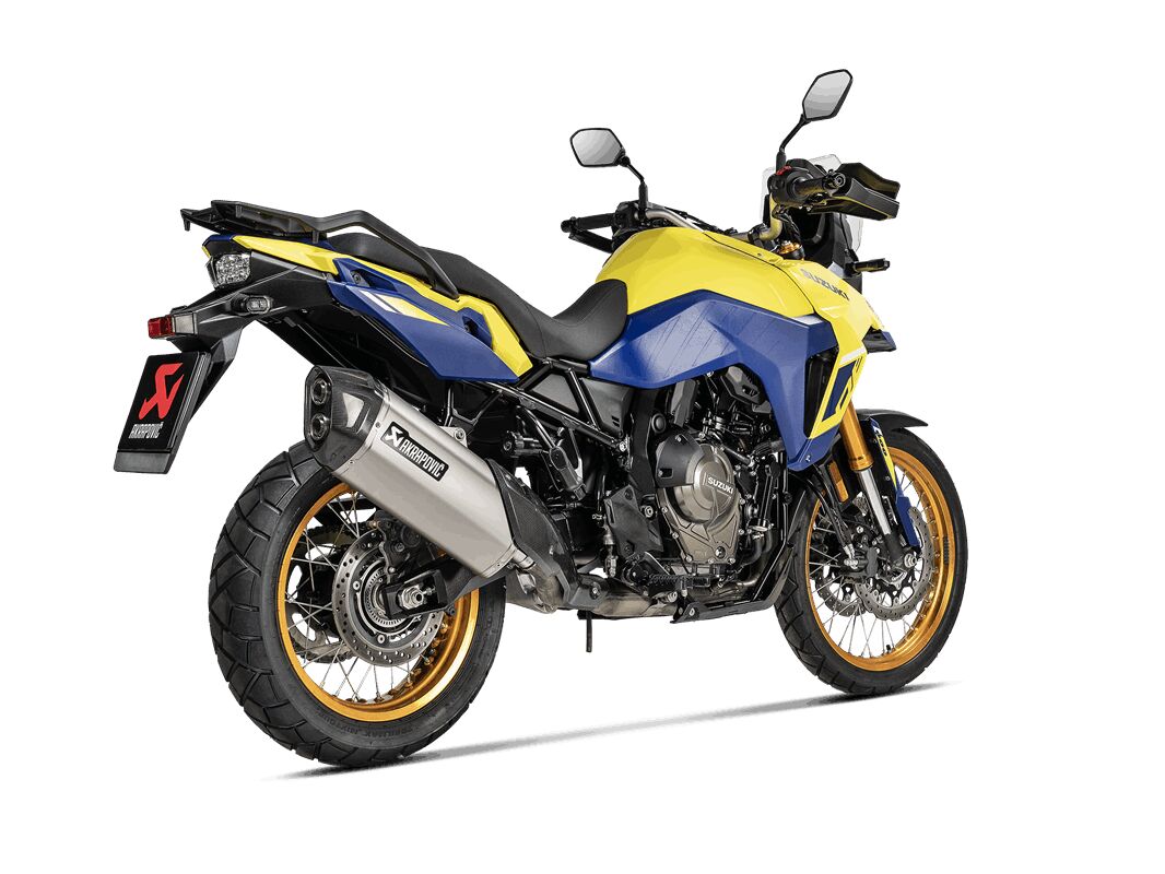 Akrapovic Slip-On Line uitlaatdemper zwart - Suzuki V STROM 800 (2024-2025) | Femon Parts
