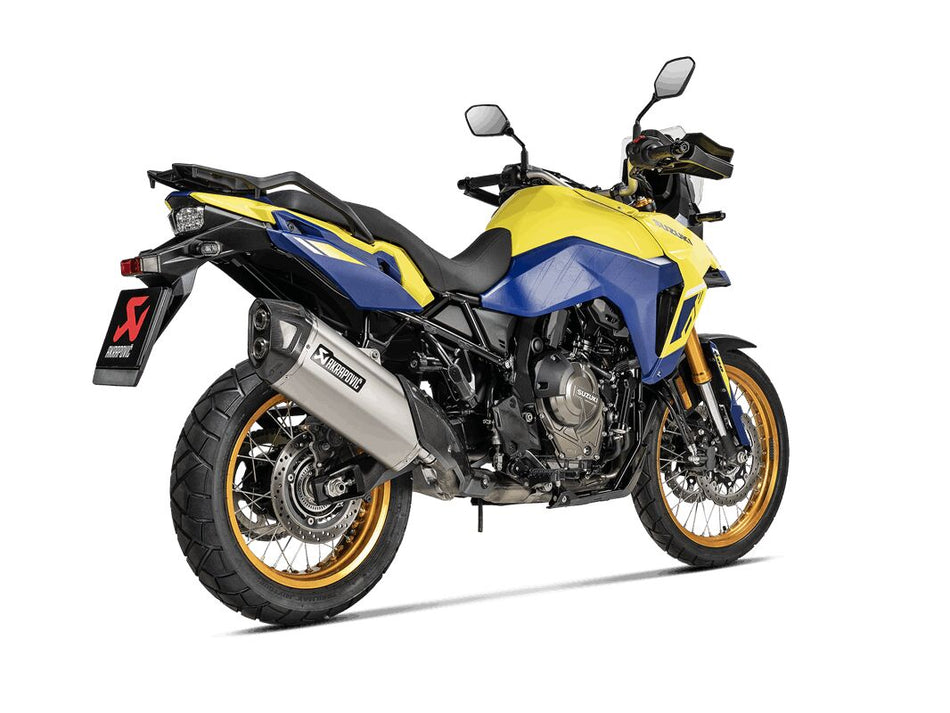 Akrapovic Slip-On Line uitlaatdemper zwart - Suzuki V STROM 800 (2024-2025) | Femon Parts