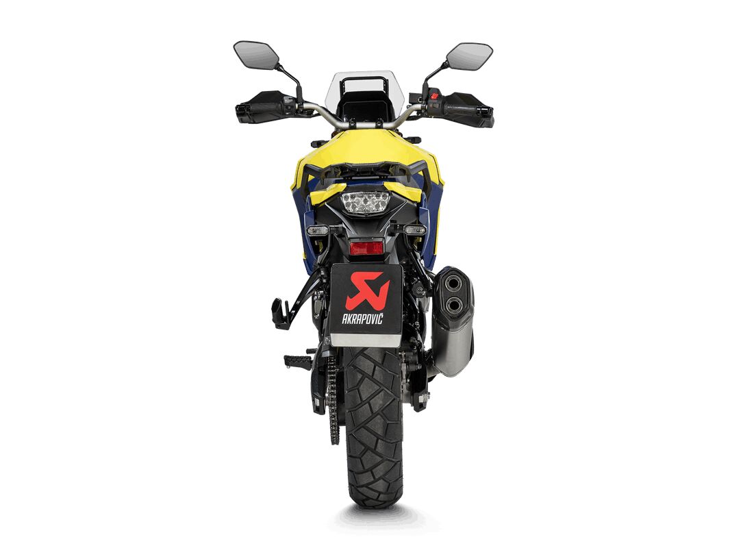 Akrapovic Slip-On Line uitlaatdemper zwart - Suzuki V STROM 800 (2024-2025) | Femon Parts