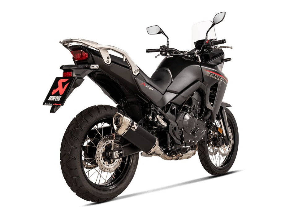 Akrapovic Slip-On Line uitlaatdemper titanium - Honda Transalp / XL 750 (2023-2025) | Femon Parts