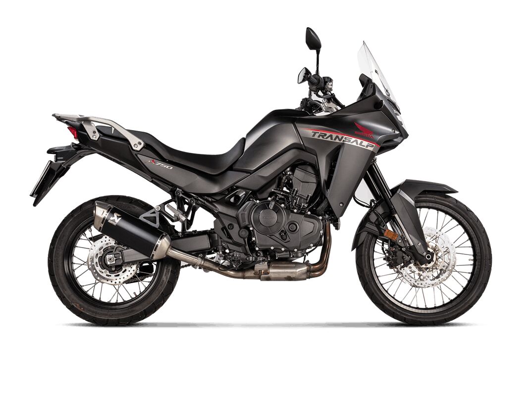 Akrapovic Slip-On Line uitlaatdemper titanium - Honda Transalp / XL 750 (2023-2025) | Femon Parts