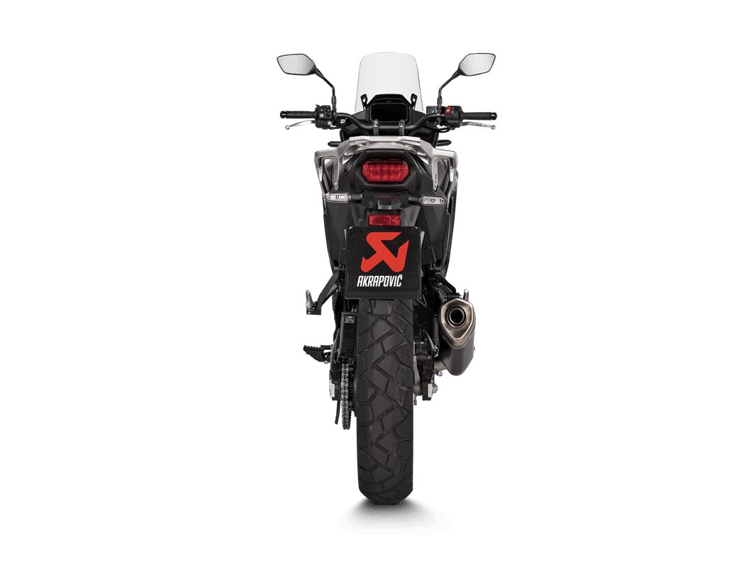 Akrapovic Slip-On Line uitlaatdemper titanium - Honda Transalp / XL 750 (2023-2025) | Femon Parts