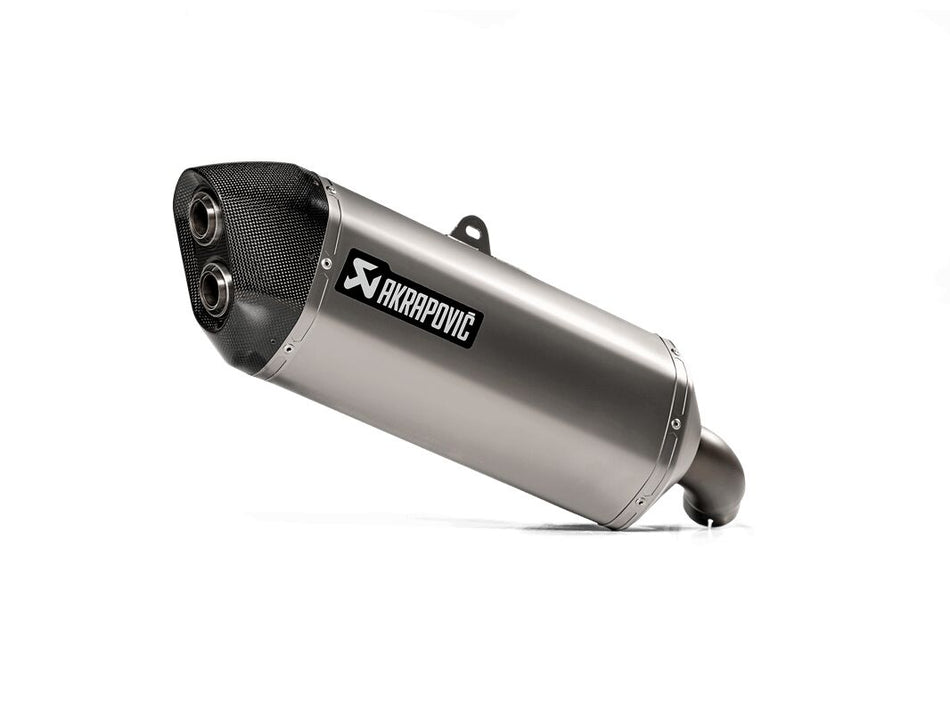 Akrapovic Slip-On Line uitlaatdemper zwart - Suzuki DL 1000 / DL 1050 e.a. (2014-2025) | Femon Parts