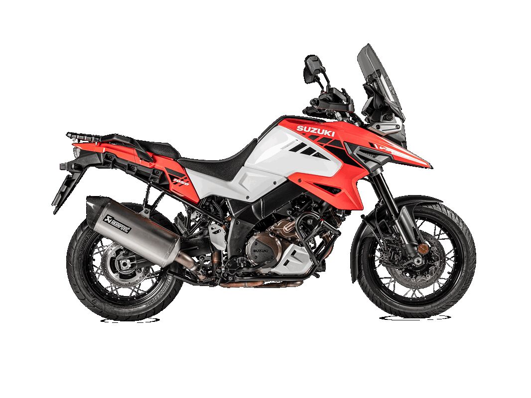 Akrapovic Slip-On Line uitlaatdemper zwart - Suzuki DL 1000 / DL 1050 e.a. (2014-2025) | Femon Parts