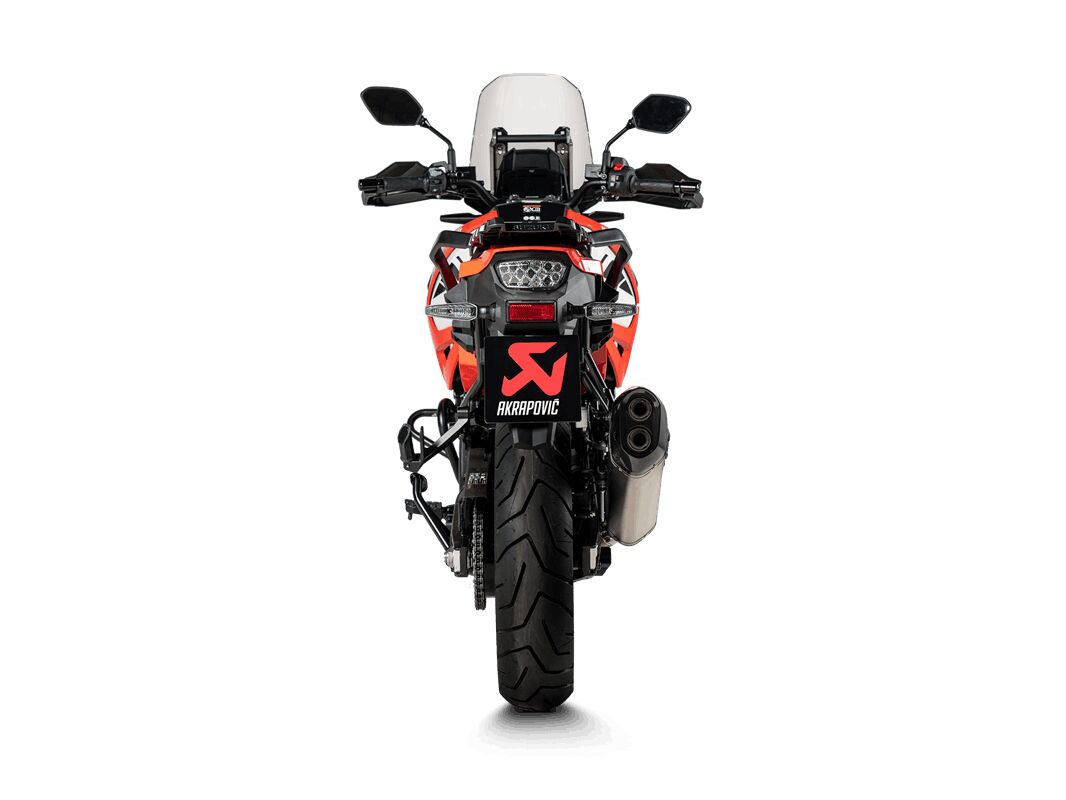 Akrapovic Slip-On Line uitlaatdemper zwart - Suzuki DL 1000 / DL 1050 e.a. (2014-2025) | Femon Parts