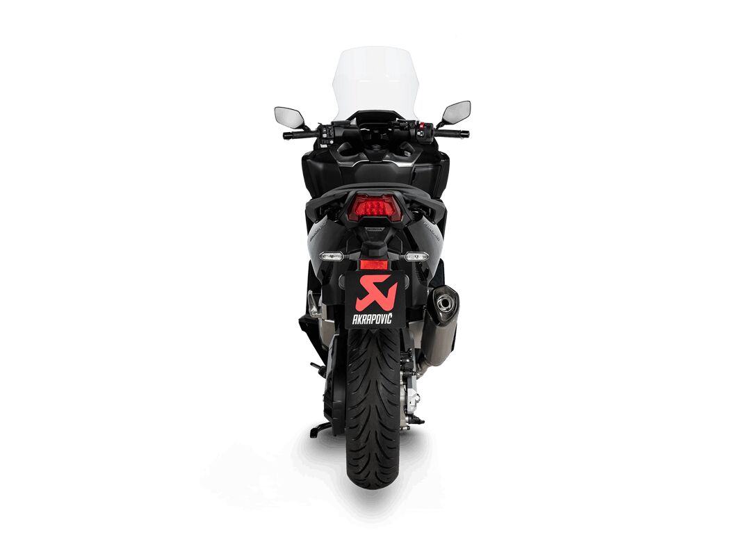 Akrapovic Slip-On Line uitlaatdemper zwart - Honda DCT / Forza DCT e.a. (2017-2025) | Femon Parts