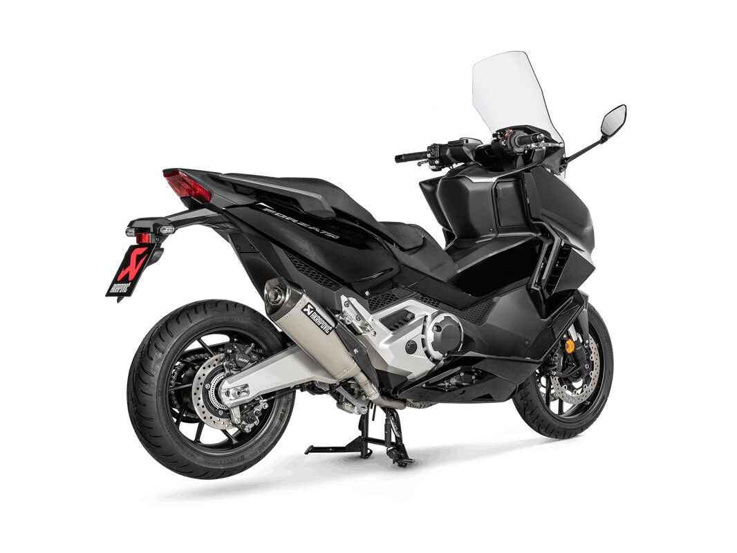 Akrapovic Slip-On Line uitlaatdemper zwart - Honda DCT / Forza DCT e.a. (2017-2025) | Femon Parts