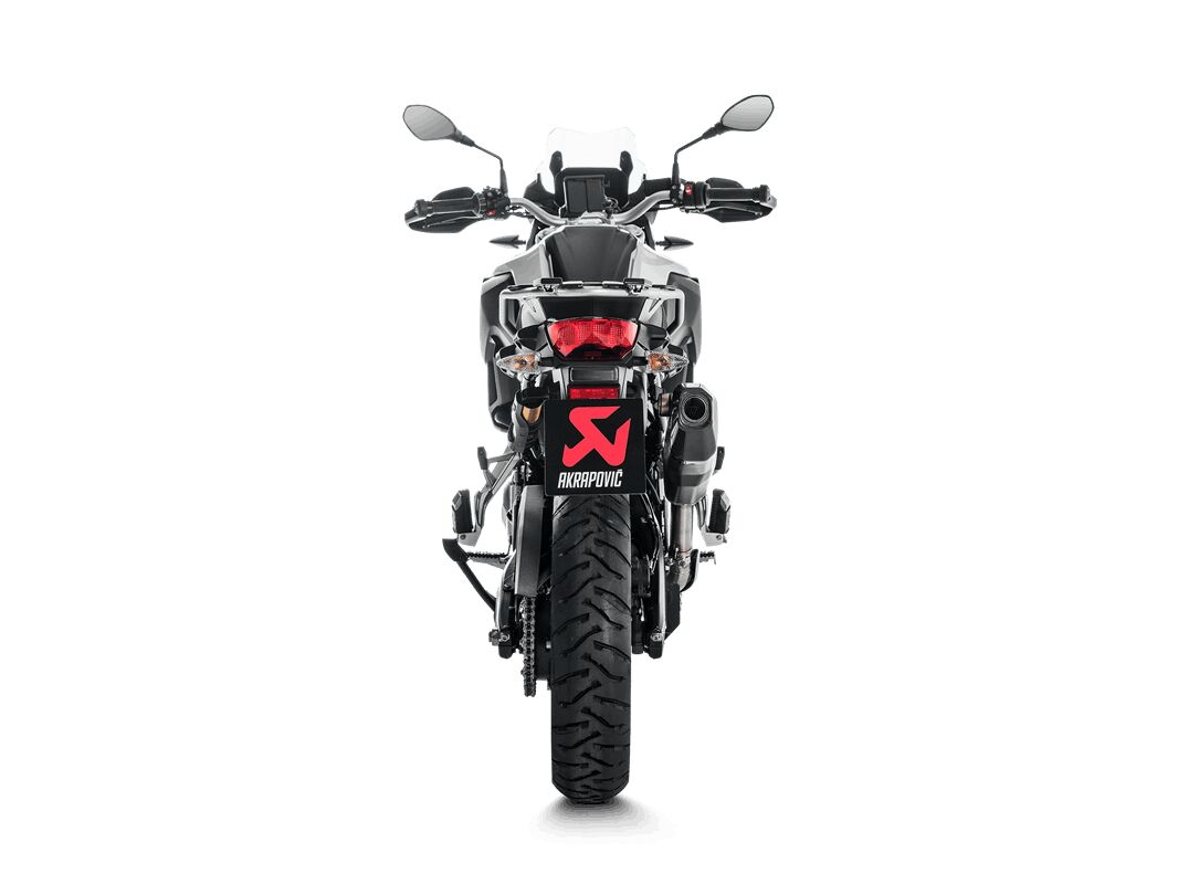 Akrapovic muffler ti/cf bk f900gs - Bmw Adventure / Adventure Edition 40 years GS e.a. (2018-2026) | Femon Parts