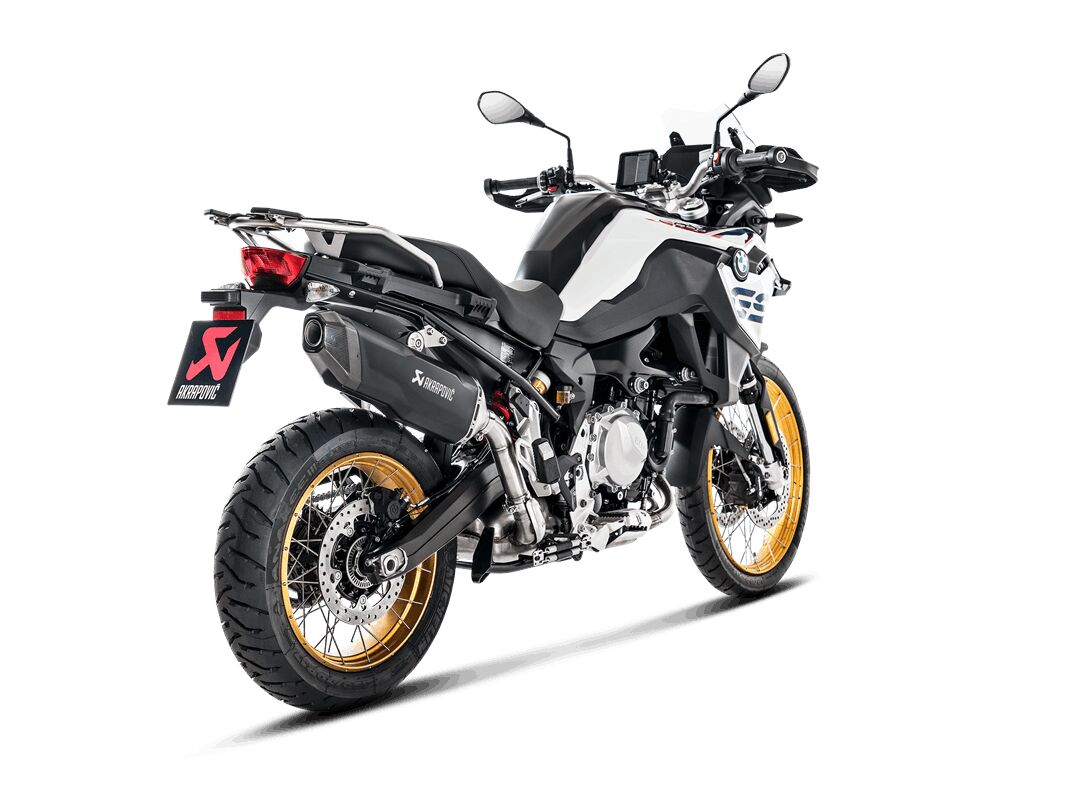 Akrapovic muffler ti/cf bk f900gs - Bmw Adventure / Adventure Edition 40 years GS e.a. (2018-2026) | Femon Parts