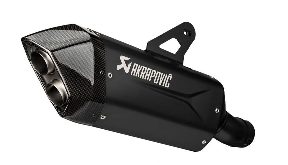 Akrapovic Slip-On Line uitlaatdemper zwart - Bmw Adventure / Adventure Option 719 Karakorum e.a. (2023-2025) | Femon Parts