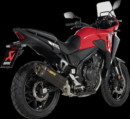 Akrapovic Slip-On Line uitlaatdemper zwart - Honda CB-500 F / CB-500 X e.a. (2016-2019) | Femon Parts