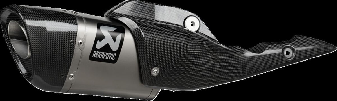 Akrapovic Slip-On Line uitlaatdemper zwart - Suzuki GSX S-1000 / GSX S-1000 GX (2021-2025) | Femon Parts