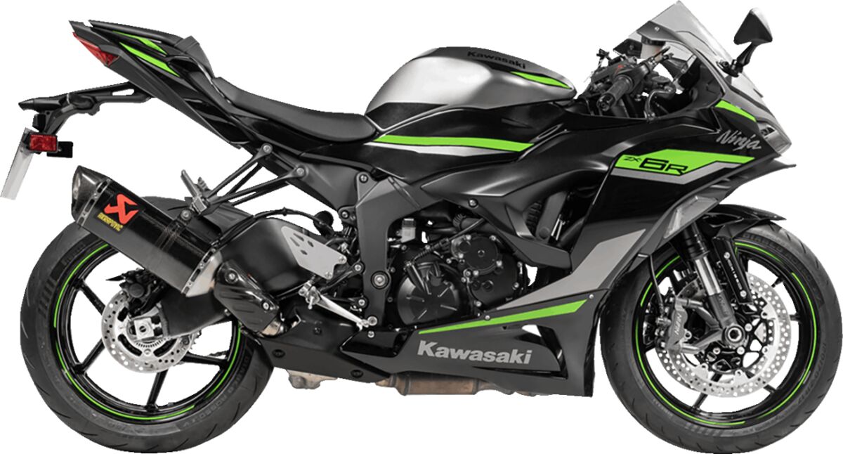Akrapovic Slip-On Line uitlaatdemper zwart - Kawasaki 40th Anniversary / Ninja e.a. (2009-2025) | Femon Parts