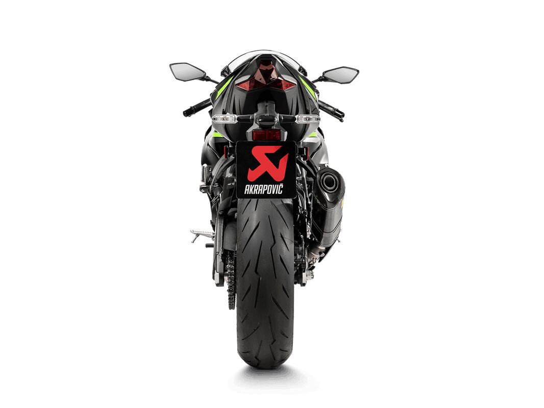Akrapovic Slip-On Line uitlaatdemper zwart - Kawasaki 40th Anniversary / Ninja e.a. (2009-2025) | Femon Parts