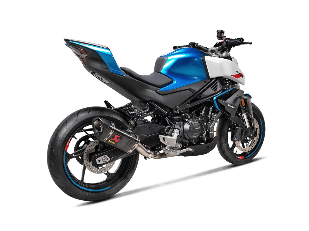 Akrapovic Slip-On Line uitlaatdemper zwart - Cf Moto NK 450 / SR 450 e.a. (2024-2025) | Femon Parts