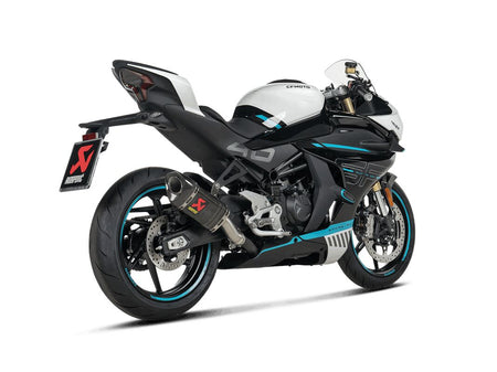 Akrapovic Slip-On Line uitlaatdemper zwart - Cf Moto NK 450 / SR 450 e.a. (2024-2025) | Femon Parts