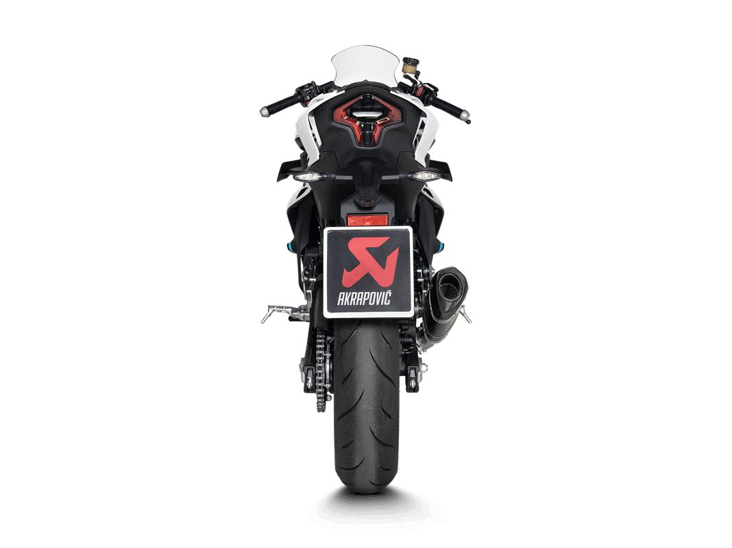 Akrapovic Slip-On Line uitlaatdemper zwart - Cf Moto NK 450 / SR 450 e.a. (2024-2025) | Femon Parts