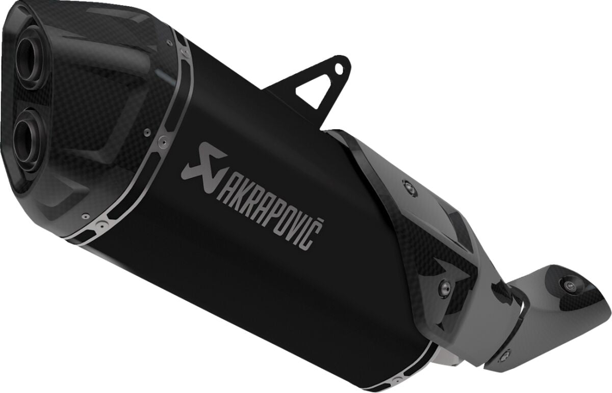Akrapovic Slip-On Line uitlaatdemper zwart - Honda CRF-1100 L AFRICA TWIN (2024-2025) | Femon Parts