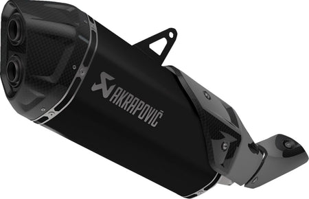 Akrapovic Slip-On Line uitlaatdemper zwart - Honda CRF-1100 L AFRICA TWIN (2024-2025) | Femon Parts