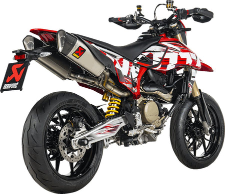 Akrapovic Slip-On Line uitlaatdemper zwart - Ducati HYPERMOTARD 698 / Mono e.a. (2024-2025) | Femon Parts