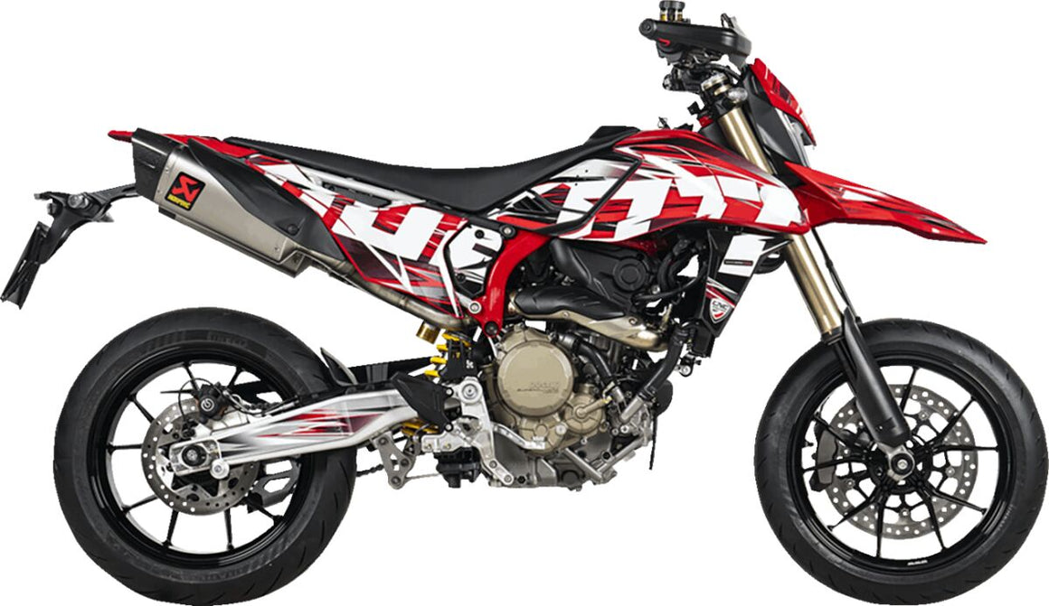 Akrapovic Slip-On Line uitlaatdemper zwart - Ducati HYPERMOTARD 698 / Mono e.a. (2024-2025) | Femon Parts